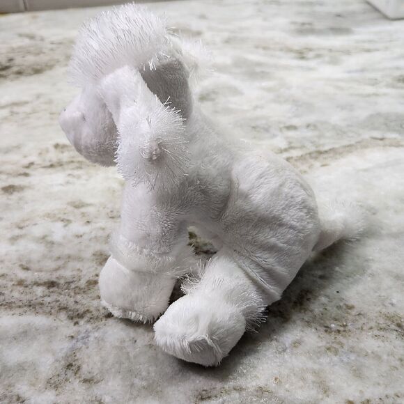 Webkinz Lil' Kinz White Poodle Stuffed Animal HS014 - No Code - Picture 3 of 5